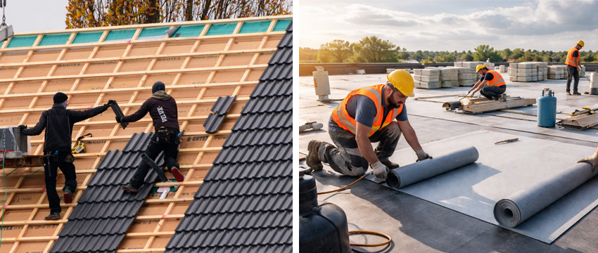 Krovni radovi, limarija i hidroizolacija objekta